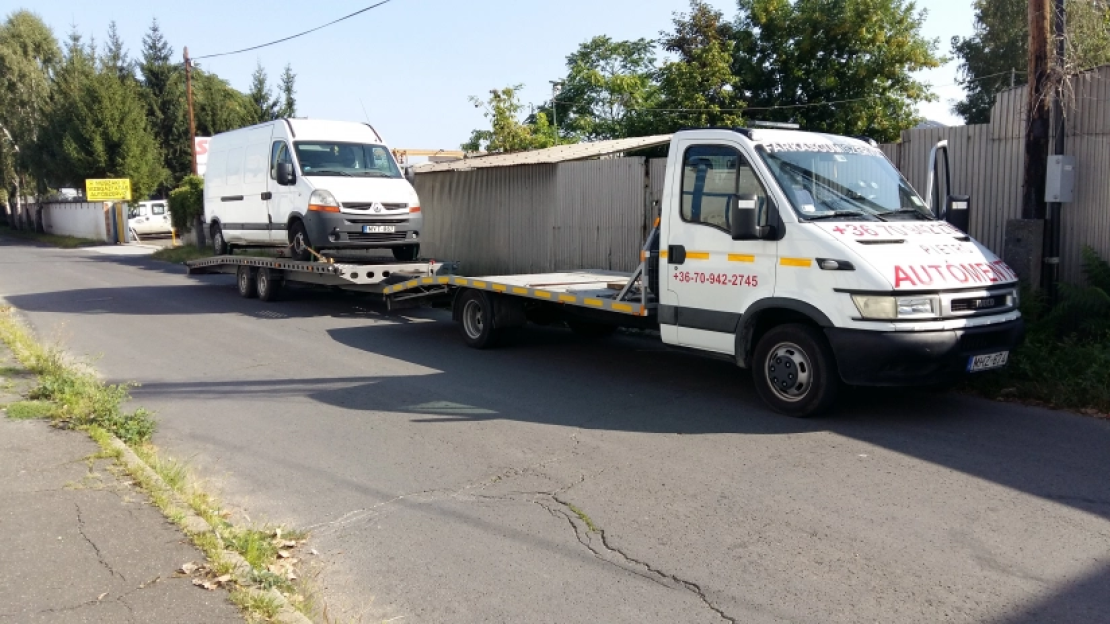 Hűtős autó mentése Miskolcról